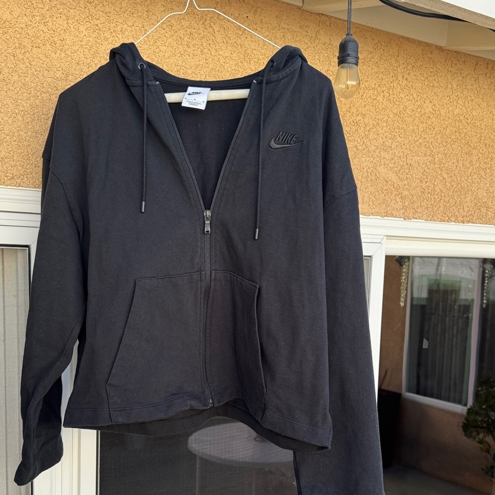 Nike Black Full-Zip Hoodie